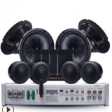 拓利好15寸車載低音炮套裝 不占空間安裝批發(fā)功放喇叭備胎低音炮