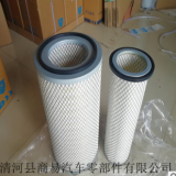 批發(fā)K2342空氣濾芯豪沃T5G東風 廈門金龍 康明斯EQ153 空氣濾清器