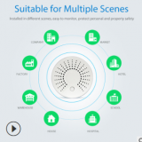 【工廠】Tuya涂鴉智能家居 APP通知 WiFi煙感探測(cè)器 煙霧報(bào)警器