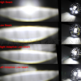 5.75寸哈雷摩托車重力感應(yīng)大燈 哈雷摩托車LED改裝大燈
