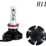 X3新款LED一體化大燈H7 9005 9006 H11高亮快啟LED汽車大燈
