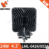 LED工作燈 工程機械燈 貨車大燈 汽車越野射燈LML-0424 0524 24W