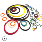 【廠家直銷】 聚氨酯彩色 黑色 白色O型密封圈 小額批發(fā)零售