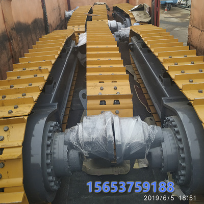 樁機電動履帶底盤 無線遙控電動底盤 大噸位鋼制電動底盤