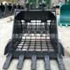 挖掘機(jī)漏斗 篩石斗 柵格斗 篩土斗 漏塞斗 清潔斗 耐磨加固訂制