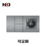 酒店定做強(qiáng)電485輕觸開關(guān) 弱電干接點(diǎn)大板開關(guān) 三合一溫控旋鈕
