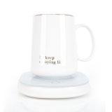 55度恒溫杯暖杯墊辦公室加熱暖暖杯保溫杯禮品定制LOGO