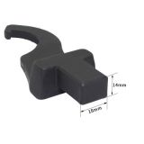 臺灣進(jìn)口C型 勾型扭力扳手頭 方頭14x18可換頭OZ32夾頭測扭矩力矩