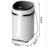 Chigo/志高 3.8公斤迷你洗衣機半自動家用小型寶寶嬰兒童洗脫一體