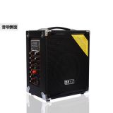 得力聲音響K602U段浪麒音響移動拉桿音箱戶外帶無線話筒K歌便攜式