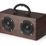 W9復(fù)古木質(zhì)藍牙音箱 戶外便攜手機音箱 無線插卡大功率手提式音響