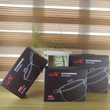 廠家自銷 禮品|贈品 無磁不銹鋼韓式湯鍋 奶鍋 復(fù)底多用煮鍋