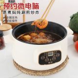 110V電火鍋多功能不粘學(xué)生宿舍鍋電煮鍋電熱鍋電飯煲炒菜一體鍋