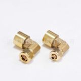 定做各種材質(zhì)彎頭 氣動(dòng)快擰接頭 黃銅快擰TF內(nèi)絲彎頭五金配件