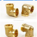 跨境供應(yīng)90度直角彎頭 全銅管件加工定制 內(nèi)牙配件廠家現(xiàn)貨直銷(xiāo)