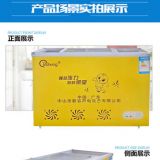 新容生冷柜SY-188小型家用冷柜商用冰柜臥式玻璃門冷凍冷藏保鮮柜