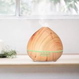 400ml木紋香薰機 尖嘴加濕器 擴香機芳香器大容量加香機 跨境廠家