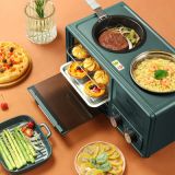 早餐機(jī)多功能四合一家用8升多士爐廠家一件代發(fā)早餐機(jī)銀行禮品