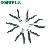 Sata世達(dá)工具省力型迷你鉗多功能老虎鉗平口鉗手鉗剪鋼絲鉗70611A