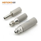 供應(yīng)不銹鋼燒結(jié)氣泡石 外徑12.7 10-15微米的粉末冶金燒結(jié)過(guò)濾器