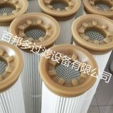 廠家直銷黃色注膠攪拌站除塵濾芯850，650濾芯可定做