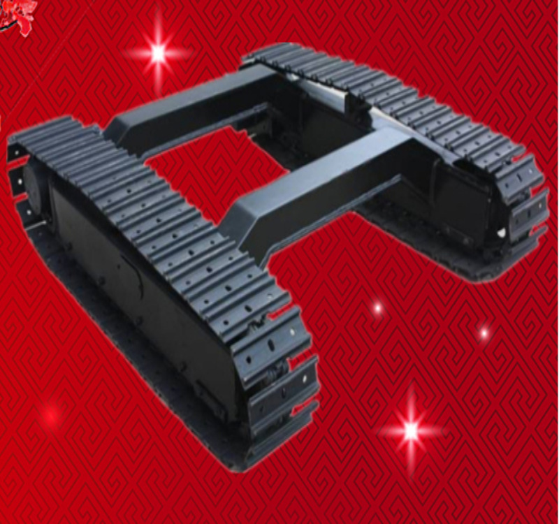 各型號鋼制履帶底盤 橡膠農(nóng)用履帶 工程履帶底盤 定制履帶底盤