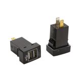 適用于豐田系列汽車(chē) 車(chē)載雙USB充電插頭