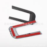 適用于野馬Ford Mustang 野馬方向盤裝飾*5 碳纖紋【15年+】