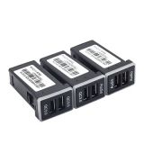 熱銷適用豐田雙USB車充插座QC3.0智能快充車充改裝車載USB連接器