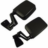 黑色手動(dòng)側(cè)視鏡 左右一對(duì) 適用于吉普牧馬人