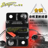 汽車自恢復(fù)保險(xiǎn)膽座 可復(fù)式斷路器 自動(dòng)開關(guān)保險(xiǎn)膽座 30A-300A