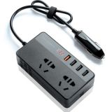 150W12V轉220V車載逆變器 多功能汽車電源轉換器插座USBQC3.0快充