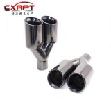 跨境電商外貿(mào)熱銷汽車用品 改裝汽車排氣管尾喉不銹鋼尾套外裝飾