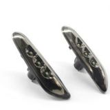 寶馬LED邊燈黑面黃光LED轉向燈E82;E88