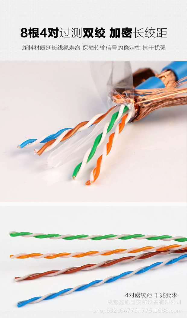 國標網(wǎng)線不同方位展示 (4)