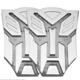 熱銷LED車貼燈 全新升級太陽能變形金剛警示燈 爆閃氣氛太陽能燈