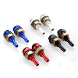 炫彩汽車通用前擋風(fēng)玻璃金屬鋁合金一體式霧狀雨刮噴水頭嘴