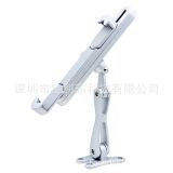 適用ipad鋁合金平板墻面360°旋轉(zhuǎn)酒店前臺點(diǎn)餐帶鎖防盜底支架