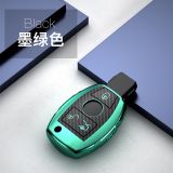 適用于C級(jí)C200L鑰匙包 E260L CLA200鑰匙套碳纖TPU鑰匙殼鑰匙包