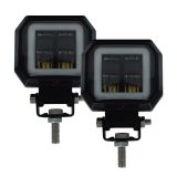 LED工作燈 LED長條燈 LED大燈 霧燈帶光圈 天使眼 20W方燈