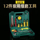 地?cái)傌浽醇矣霉ぞ呦湮褰鸾M套工具電工維修工具箱套裝多功能組合