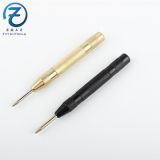 特價自動彈簧式中心沖定位器 黃銅玻璃撞針破窗器樣沖沖子 打眼器