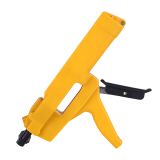 廠家批發(fā)專業(yè)美縫工具雙管助力膠槍 耐用型手動(dòng)省力美縫劑膠槍