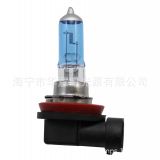生產(chǎn)石英H11 12V55W 霧燈 透明 高亮 超白光 汽車燈泡