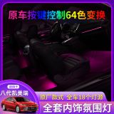 適用于豐田八代凱美瑞氛圍燈 8代凱美瑞車內(nèi)氣氛燈迎賓燈腳底燈