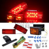 DOT防水尾燈 新款長形LED拖車尾燈 高亮防水貨車剎車燈套裝TC-43