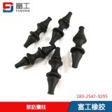 水泵氣泵橡膠減震柱現(xiàn)貨 彈性好耐磨天然橡膠水泵防震柱定制生產(chǎn)