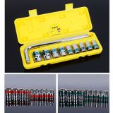 10件套修車工具套筒扳手套裝修車工具組套五金大飛汽修工具箱套裝