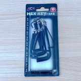 10件套內(nèi)六角平頭扳手套裝 內(nèi)六角自行車維修功夫根據(jù) 鑰匙環(huán)設(shè)計(jì)