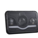 5英寸LED越野前燈方型工作燈配件修改透鏡雙目150W H4